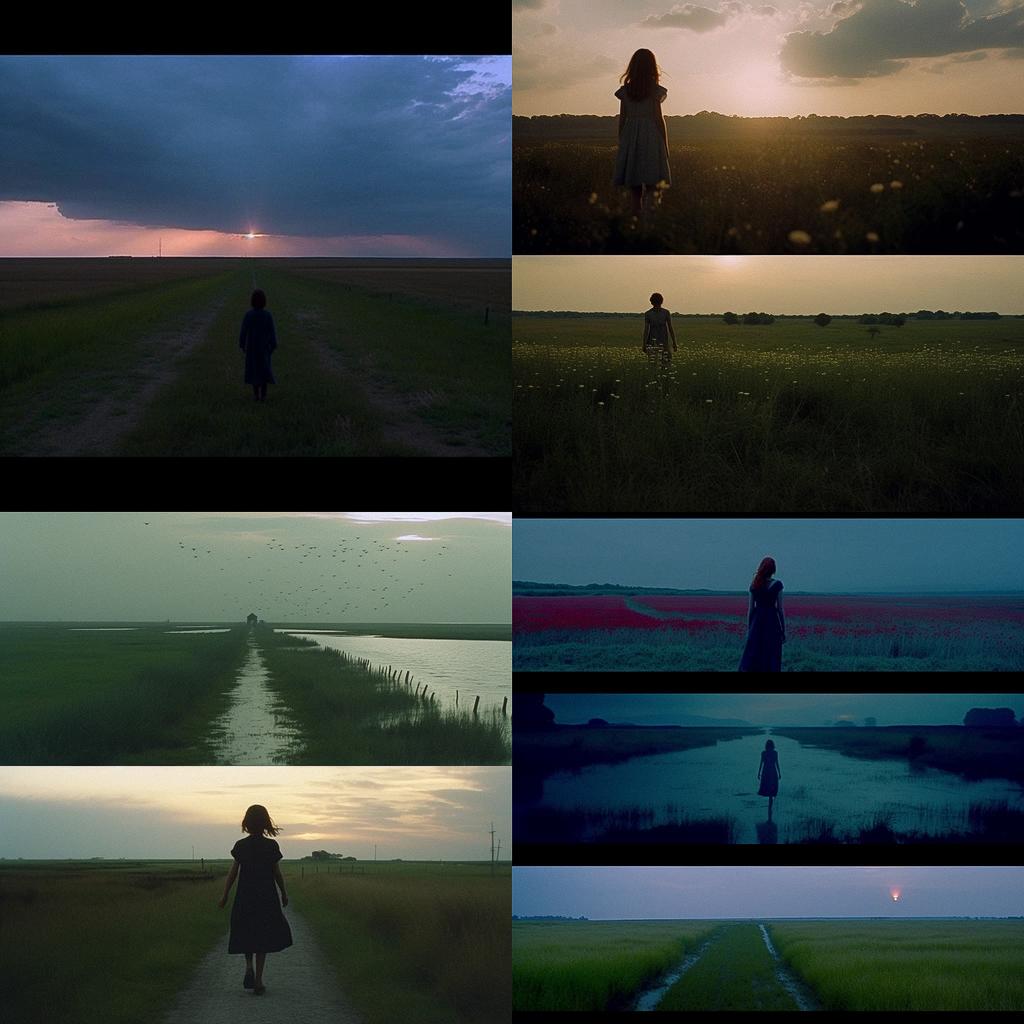 Terrence Malick style, Midjourney V5.1, render 1 of 4