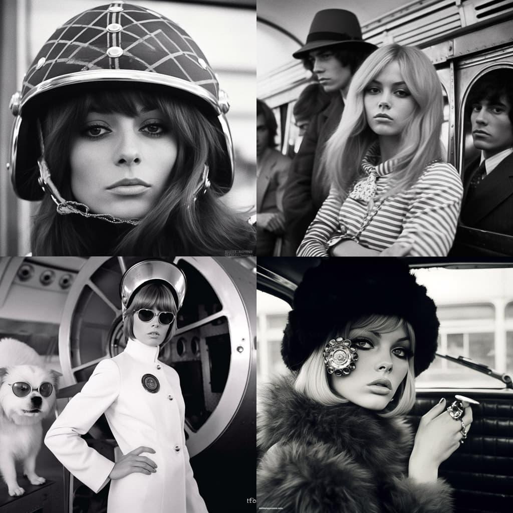 Terry O'Neill style, Midjourney V5.1, render 1 of 4