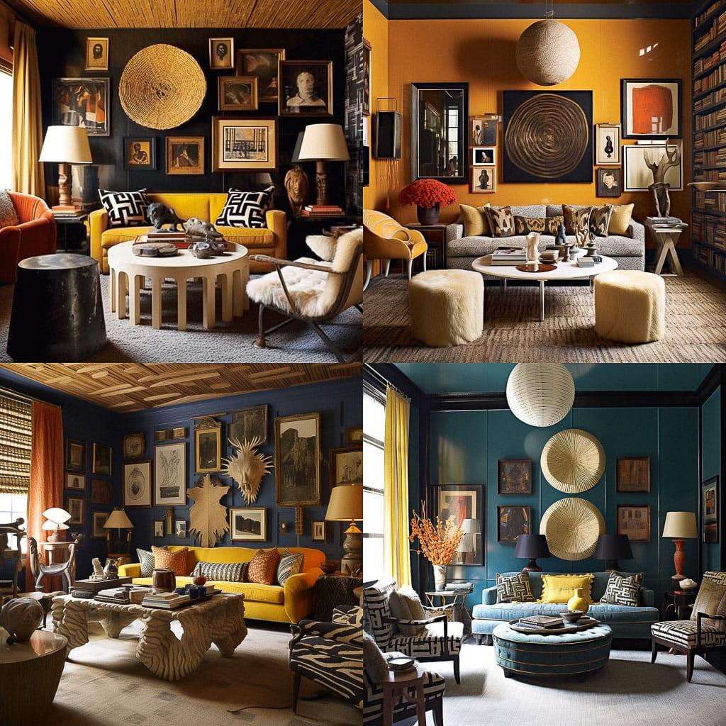 Thom Filicia style, Midjourney V5.1, render 1 of 4