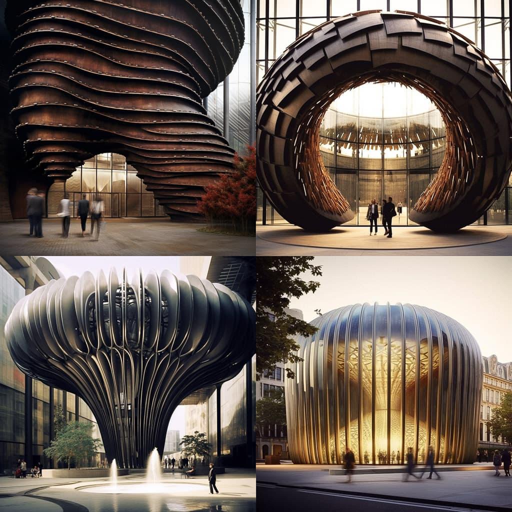Thomas Heatherwick style, Midjourney V5.1, render 1 of 4