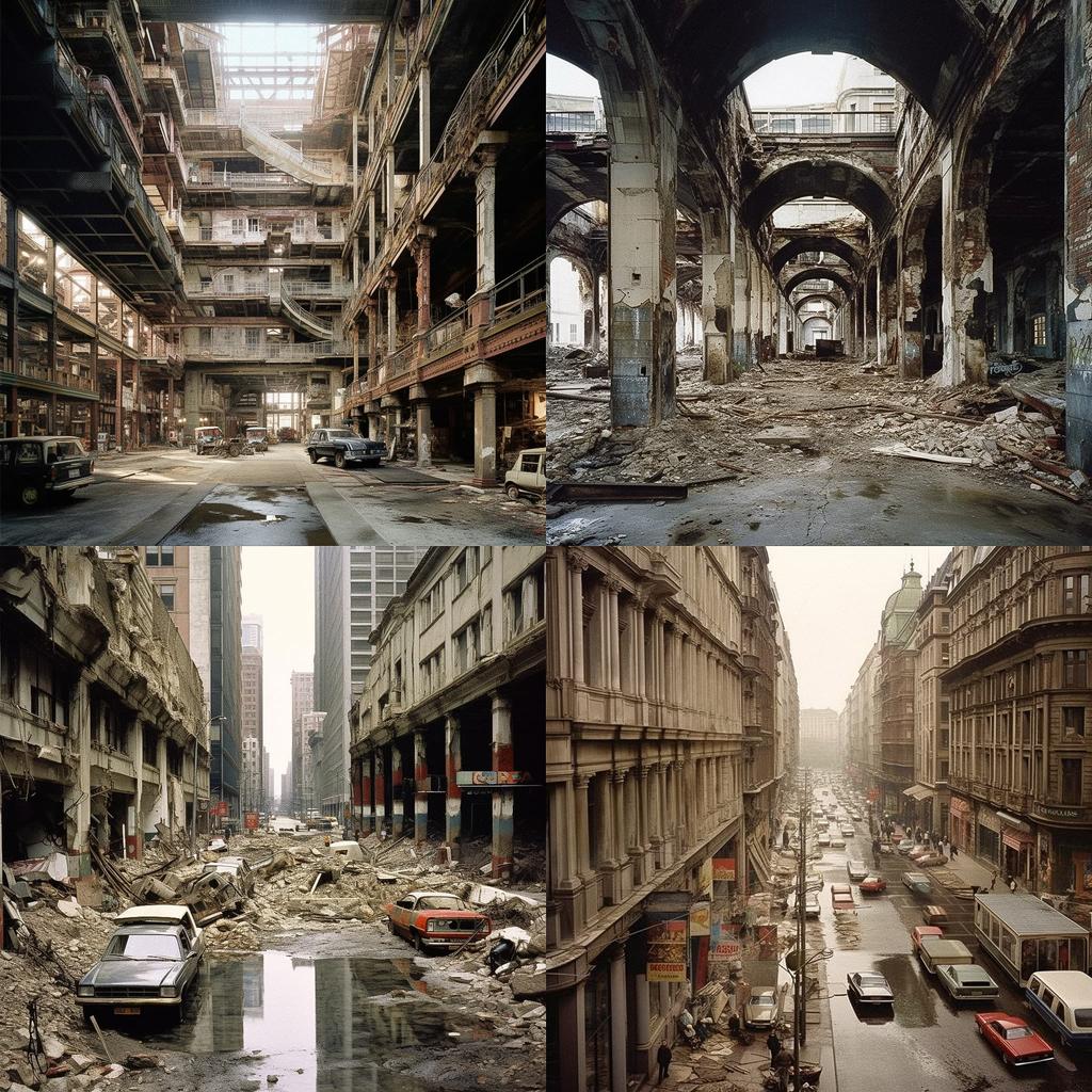 Thomas Struth style, Midjourney V5.1, render 1 of 4