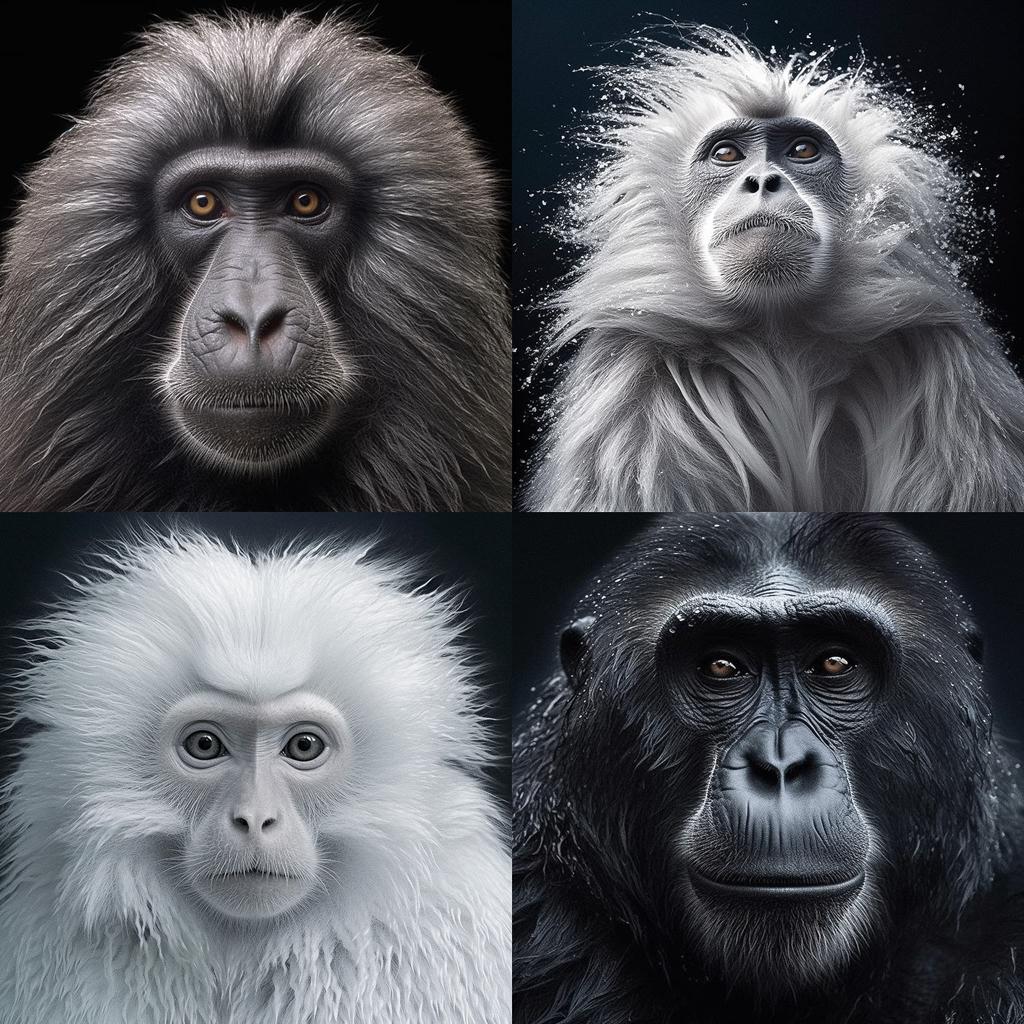 Tim Flach style, Midjourney V5.1, render 1 of 4