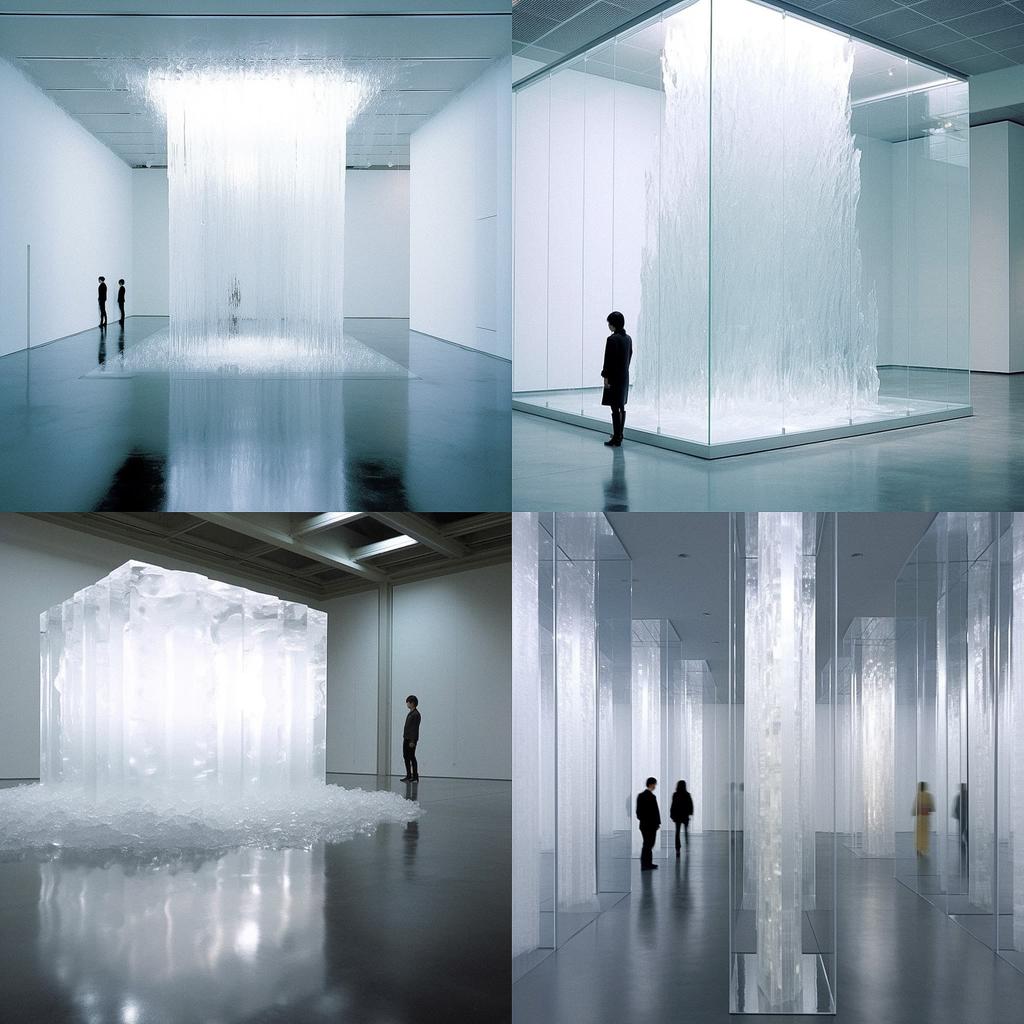 Tokujin Yoshioka style, Midjourney V5.1, render 1 of 4