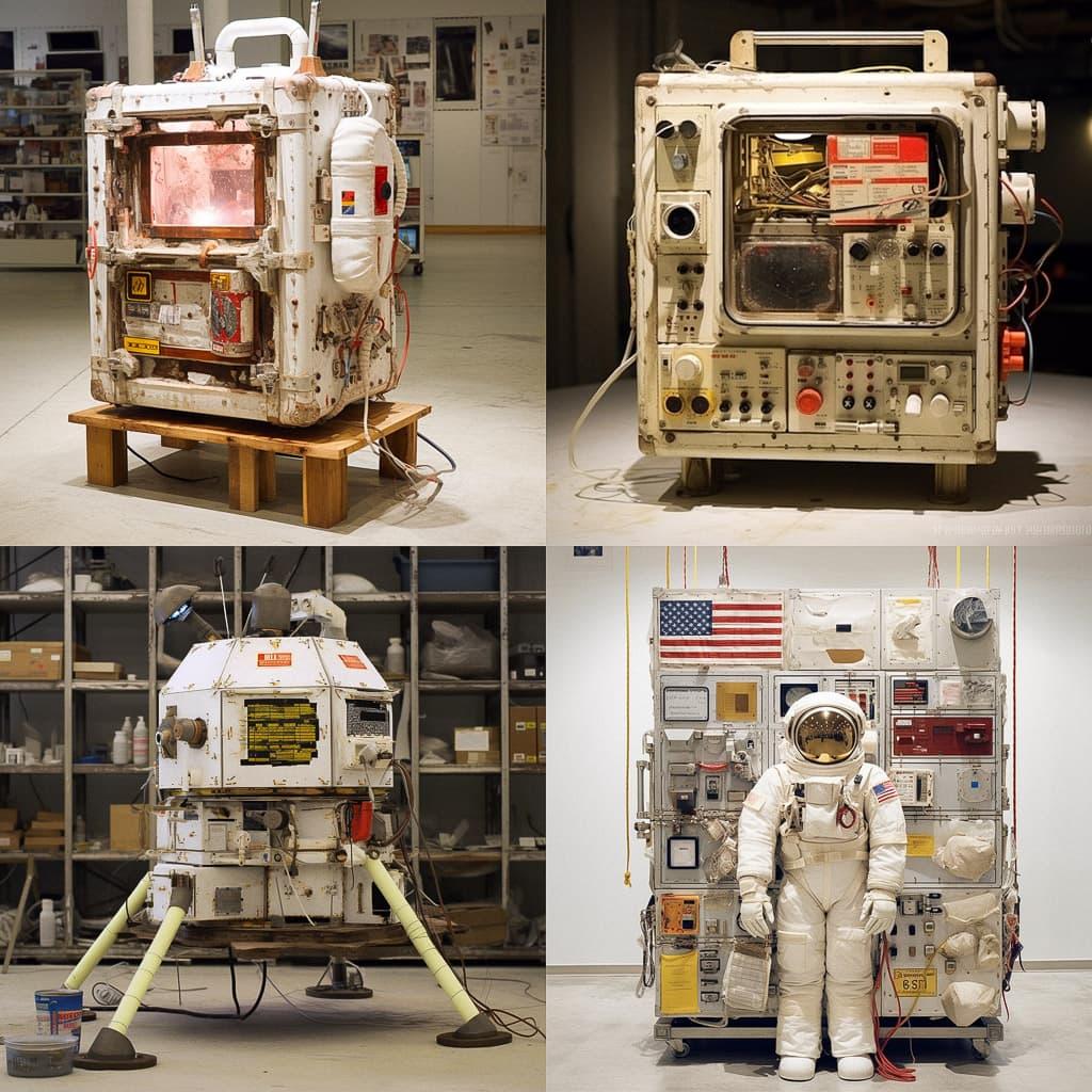 Tom Sachs style, Midjourney V5.1, render 1 of 4
