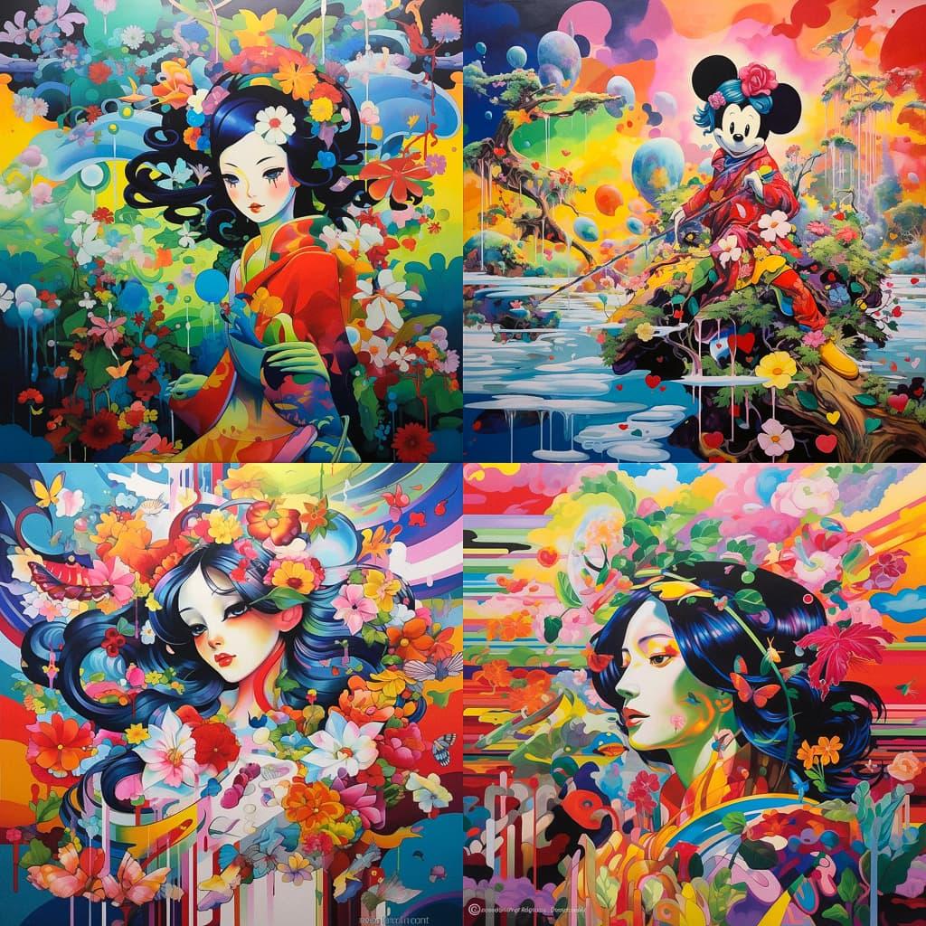 Tomokazu Matsuyama style, Midjourney V5.1, render 1 of 4