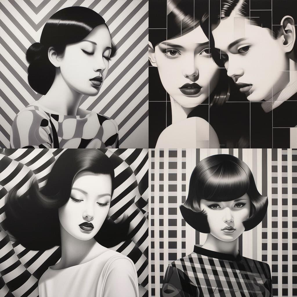 Tomoo Gokita style, Midjourney V5.1, render 1 of 4