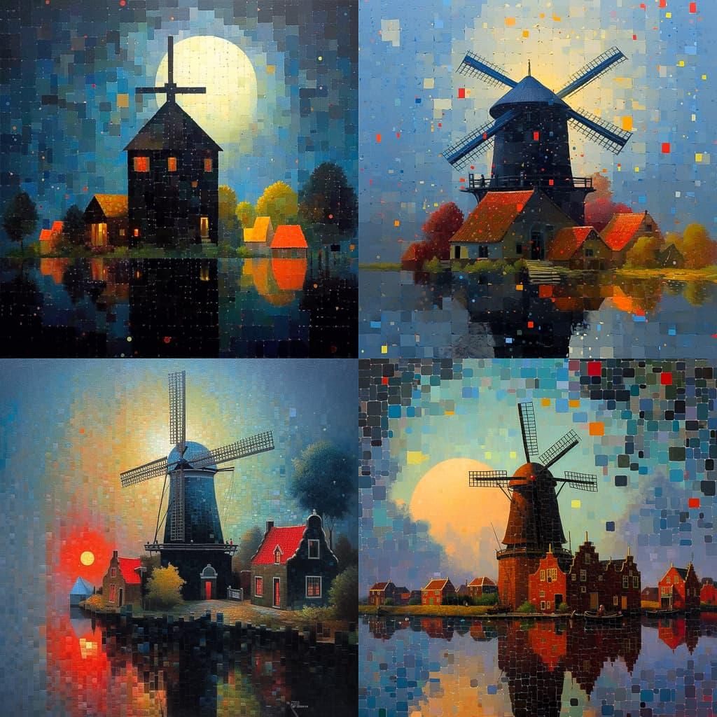Ton Dubbeldam style, Midjourney V5.1, render 1 of 4