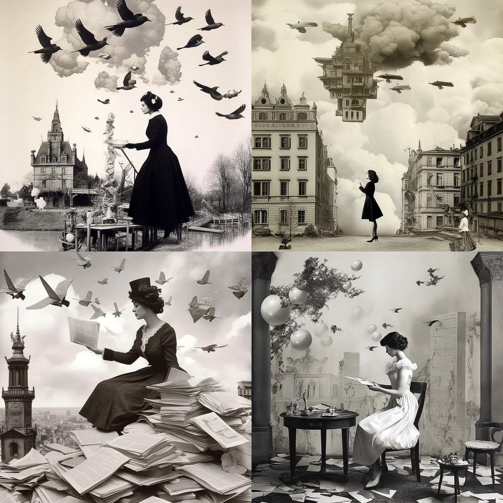Toshiko Okanoue style, Midjourney V5.1, render 1 of 4