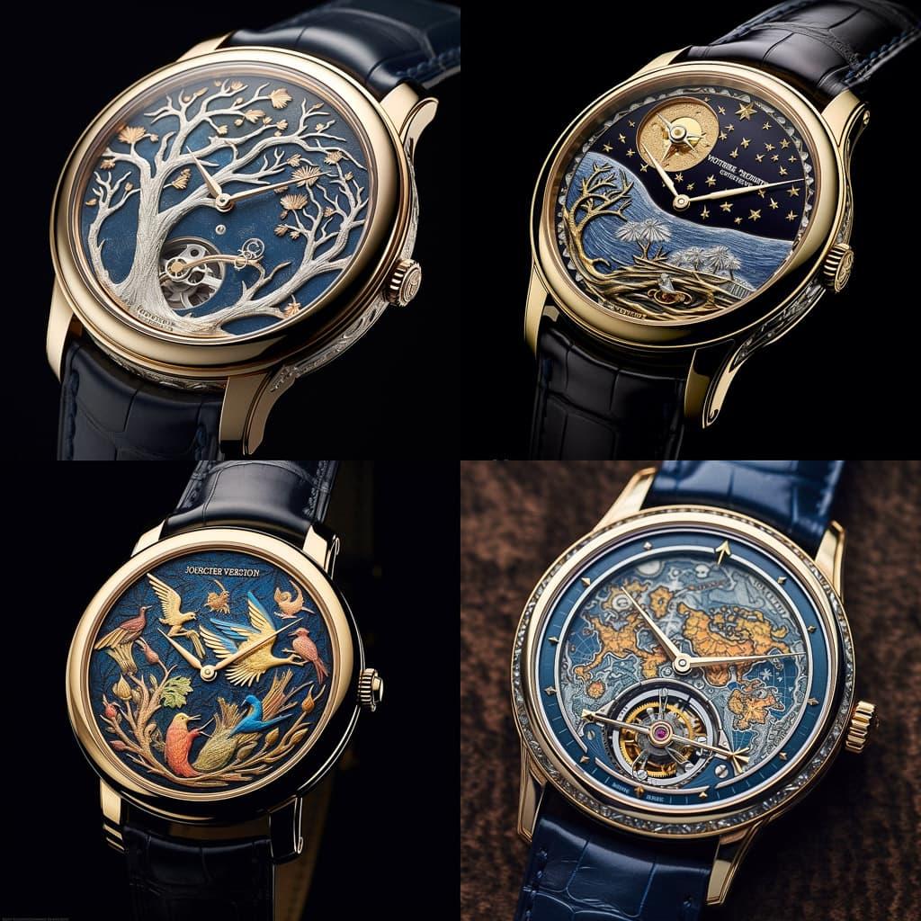 Vacheron Constantin style, Midjourney V5.1, render 1 of 4