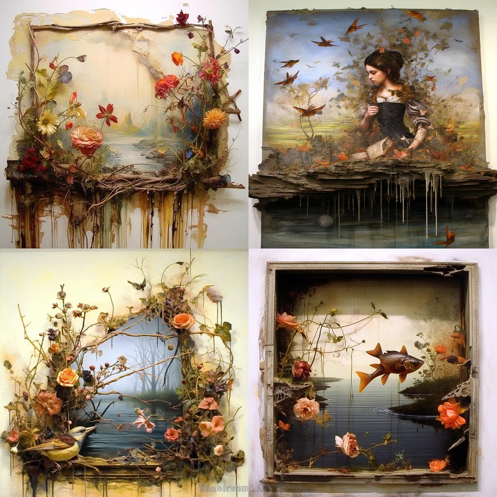 Valerie Hegarty style, Midjourney V5.1, render 1 of 4