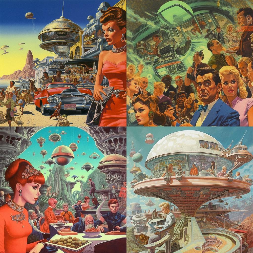 Vince Colletta style, Midjourney V5.1, render 1 of 4
