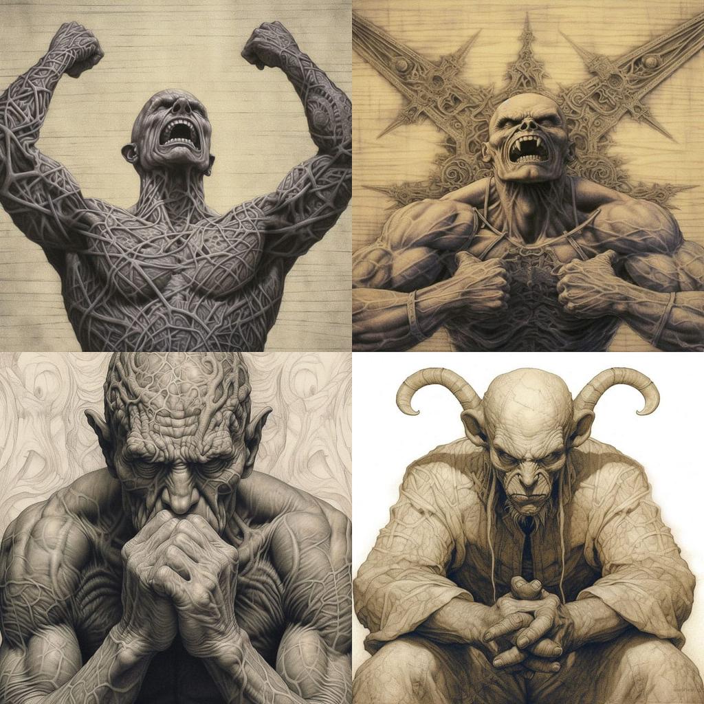 Vincent Castiglia style, Midjourney V5.1, render 1 of 4