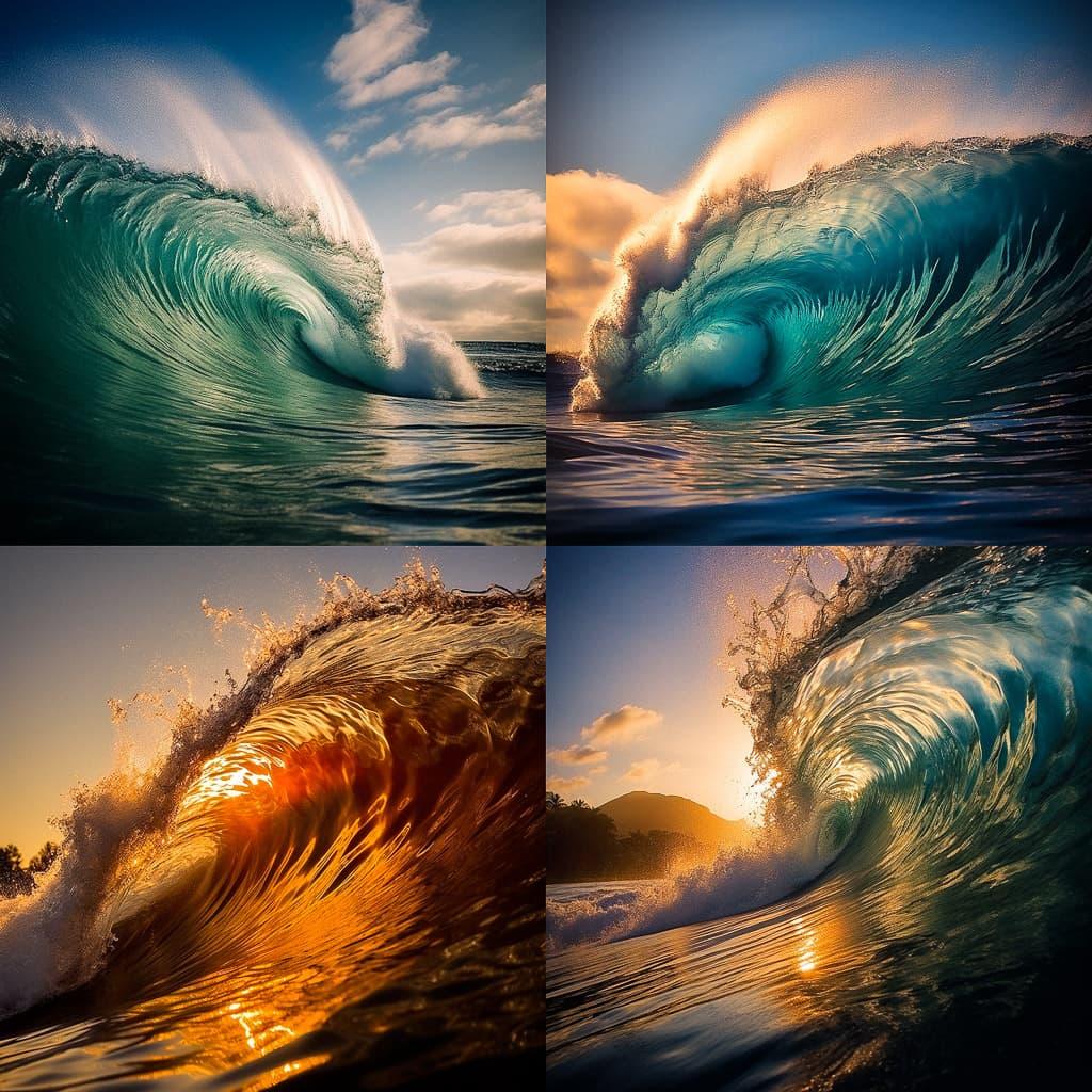 Warren Keelan style, Midjourney V5.1, render 1 of 4