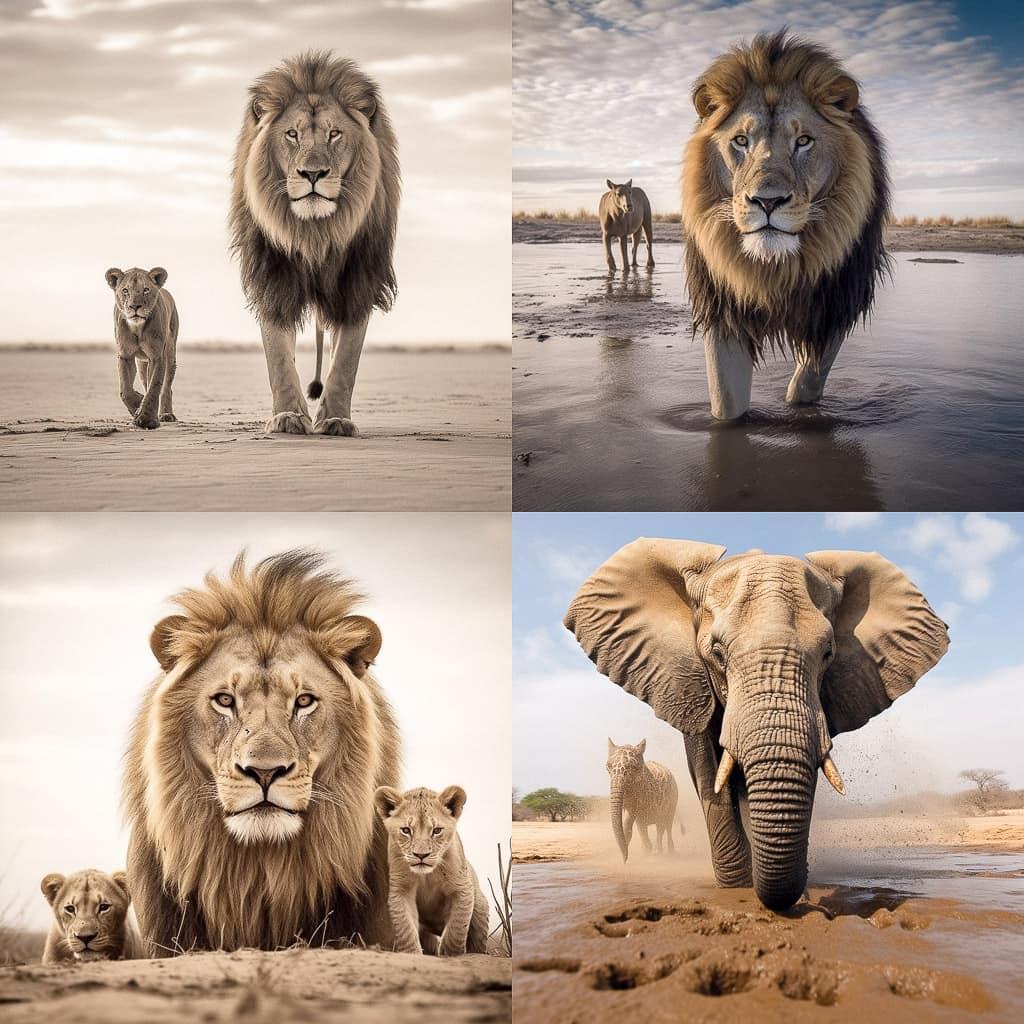 Will Burrard-Lucas style, Midjourney V5.1, render 1 of 4