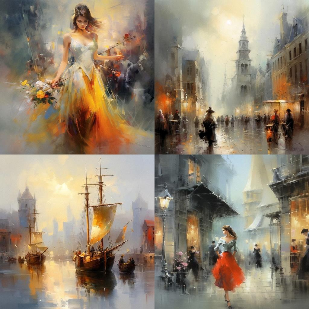 Willem Haenraets style, Midjourney V5.1, render 1 of 4