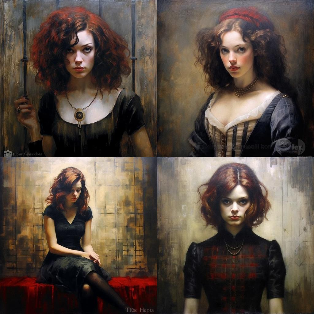 William Oxer style, Midjourney V5.1, render 1 of 4
