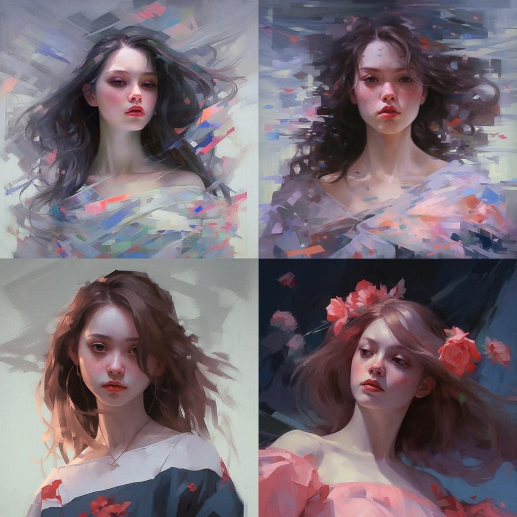 Yanjun Cheng style, Midjourney V5.1, render 1 of 4