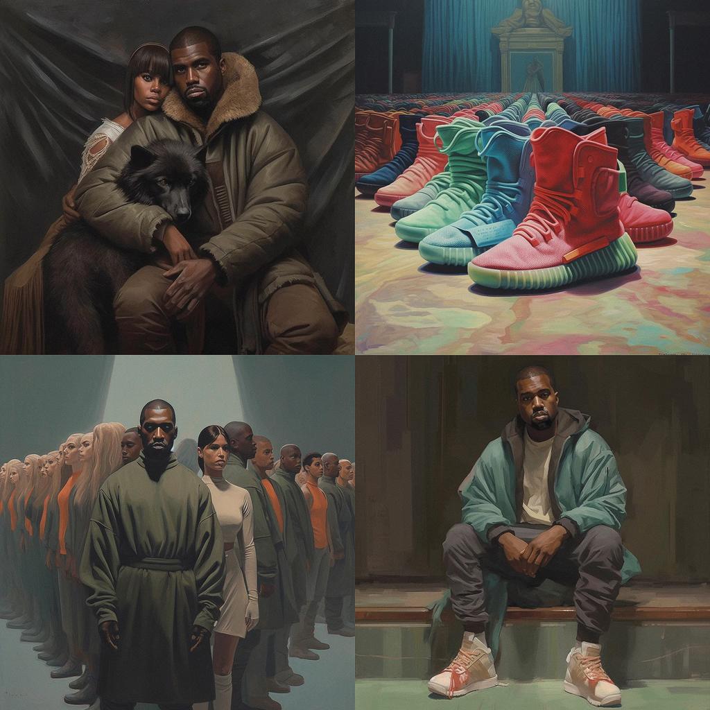 Yeezy style, Midjourney V5.1, render 1 of 4
