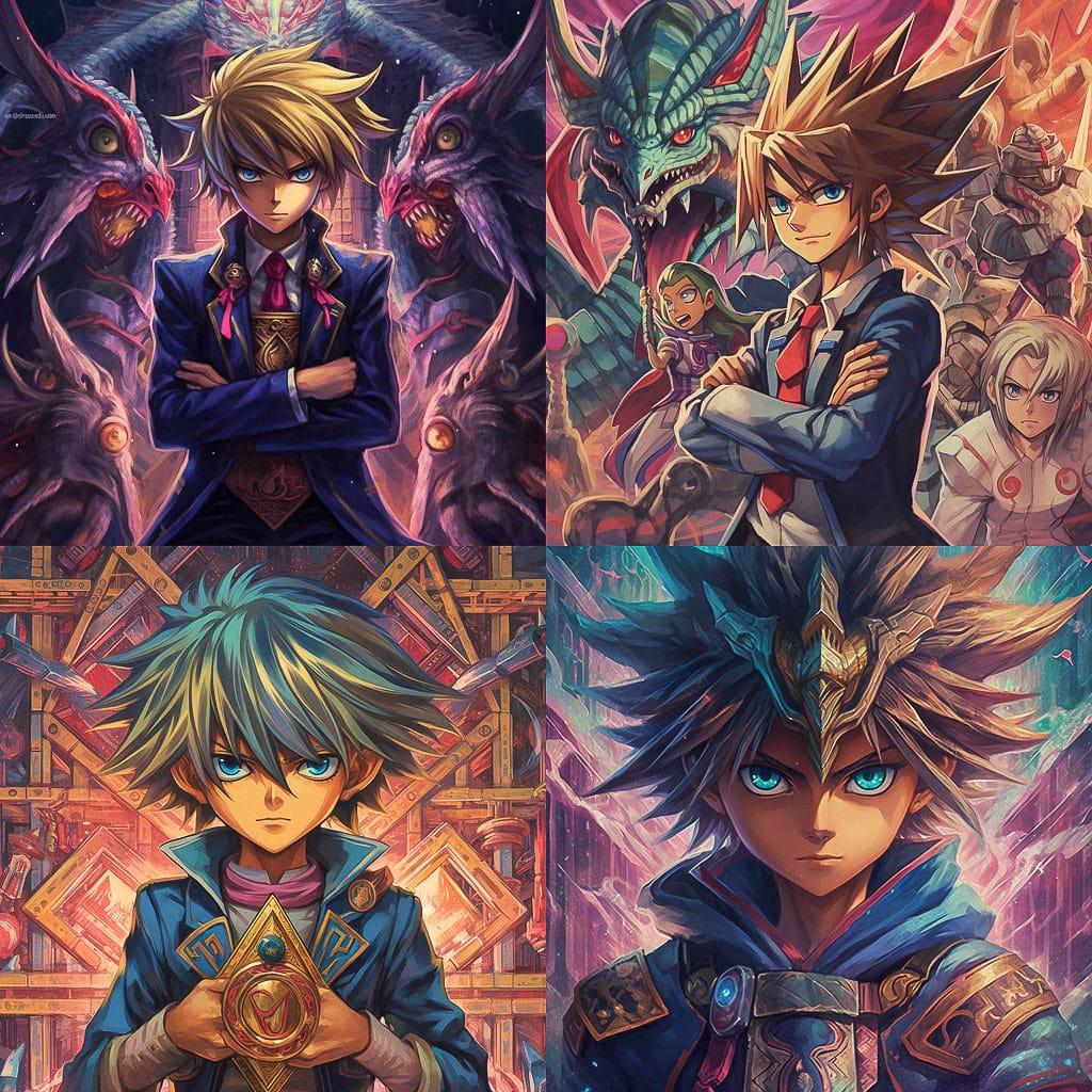 Yu-Gi-Oh style, Midjourney V5.1, render 1 of 4