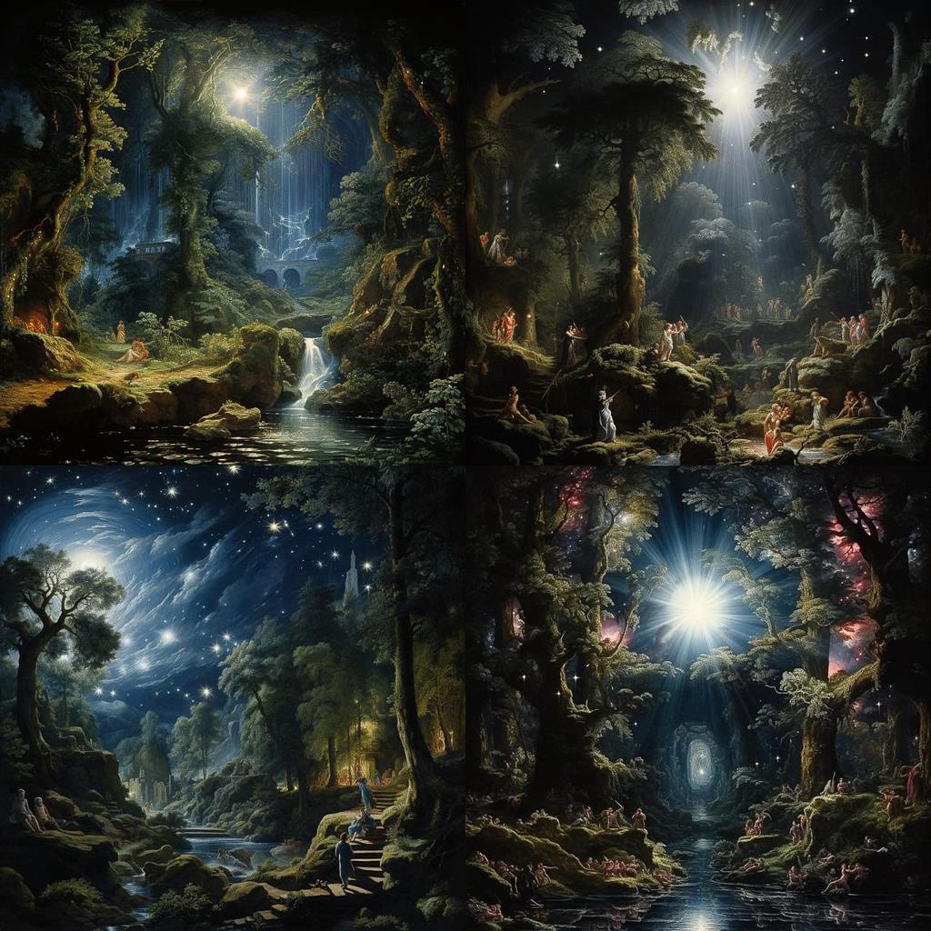 Adam Elsheimer style, Midjourney V5.2, render 1 of 4