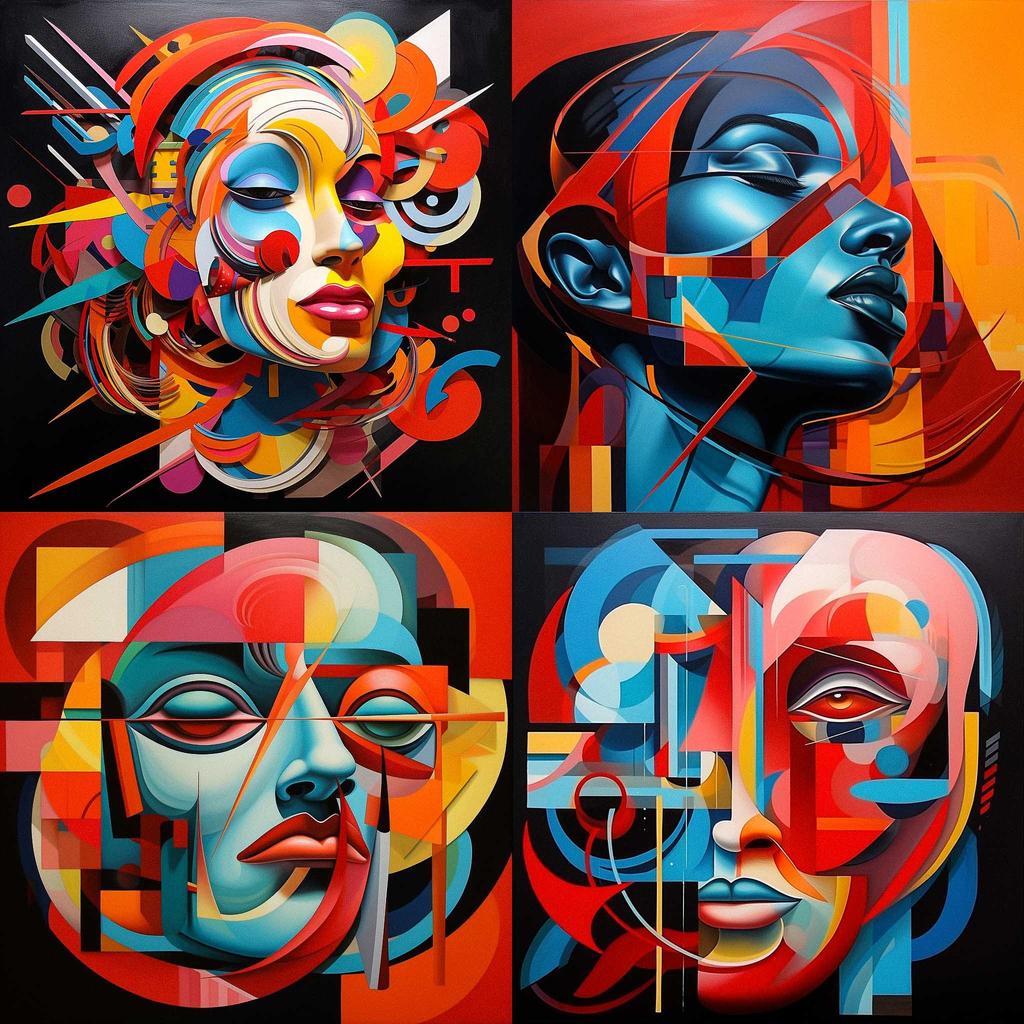 Adam Neate style, Midjourney V5.2, render 1 of 4