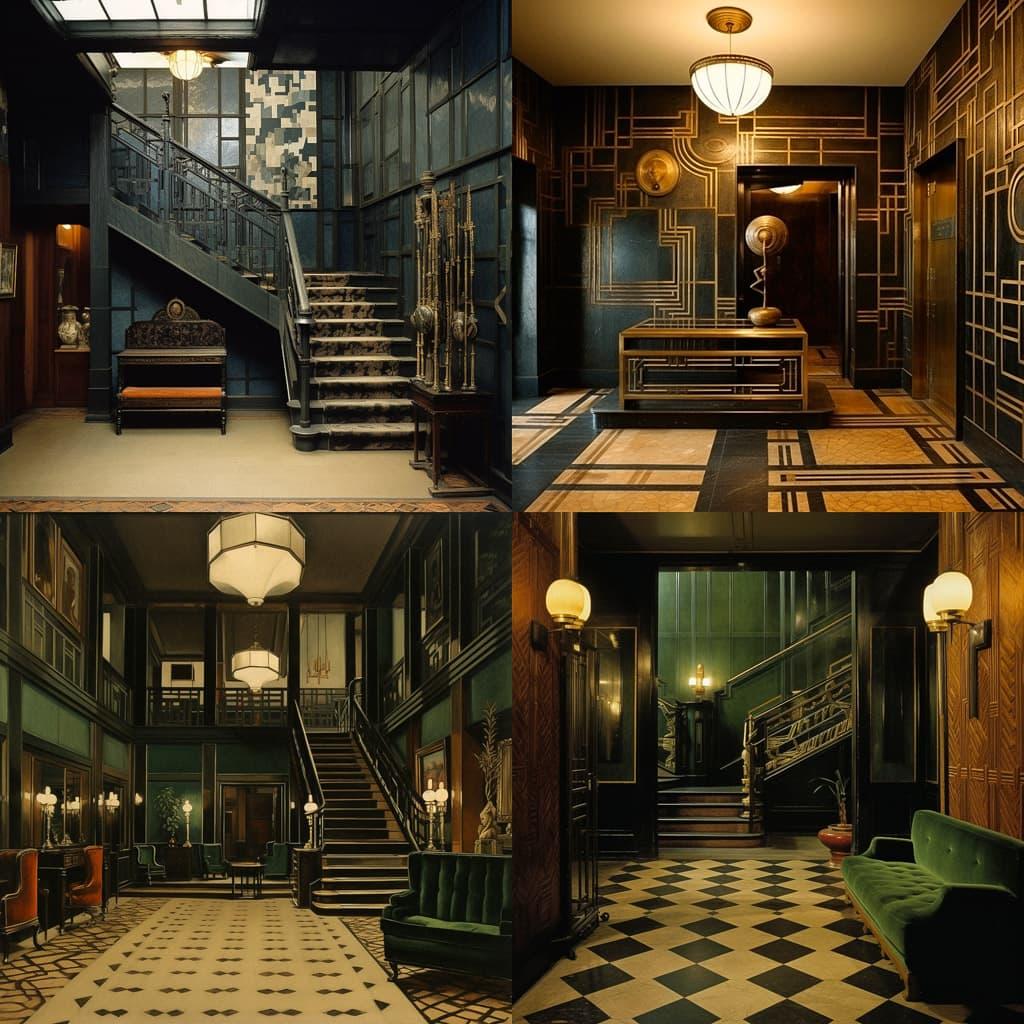 Adolf Loos style, Midjourney V5.2, render 1 of 4