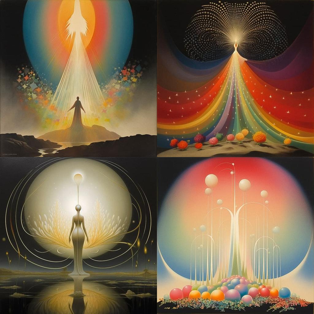 Agnes Lawrence Pelton style, Midjourney V5.2, render 1 of 4