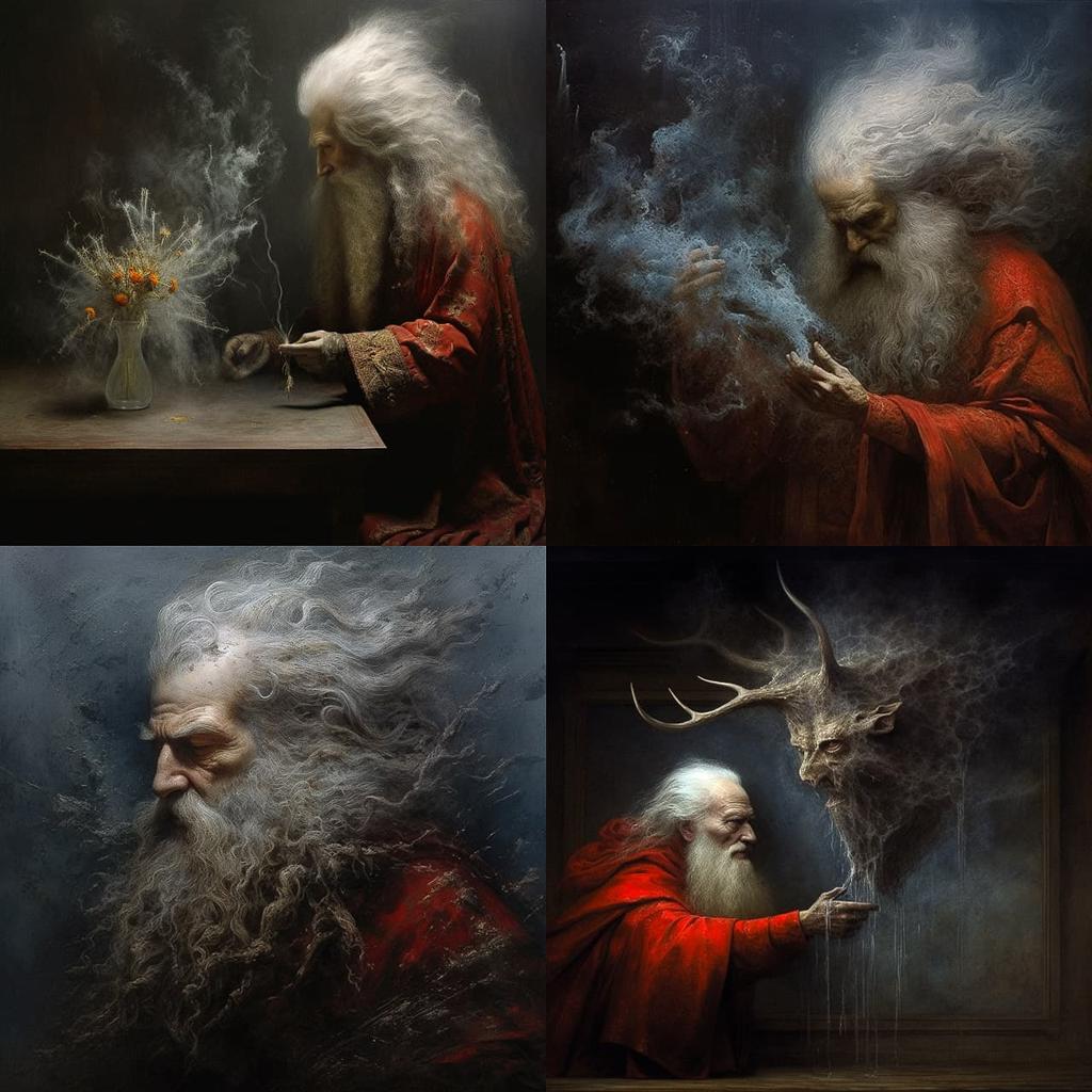Agostino Arrivabene style, Midjourney V5.2, render 1 of 4