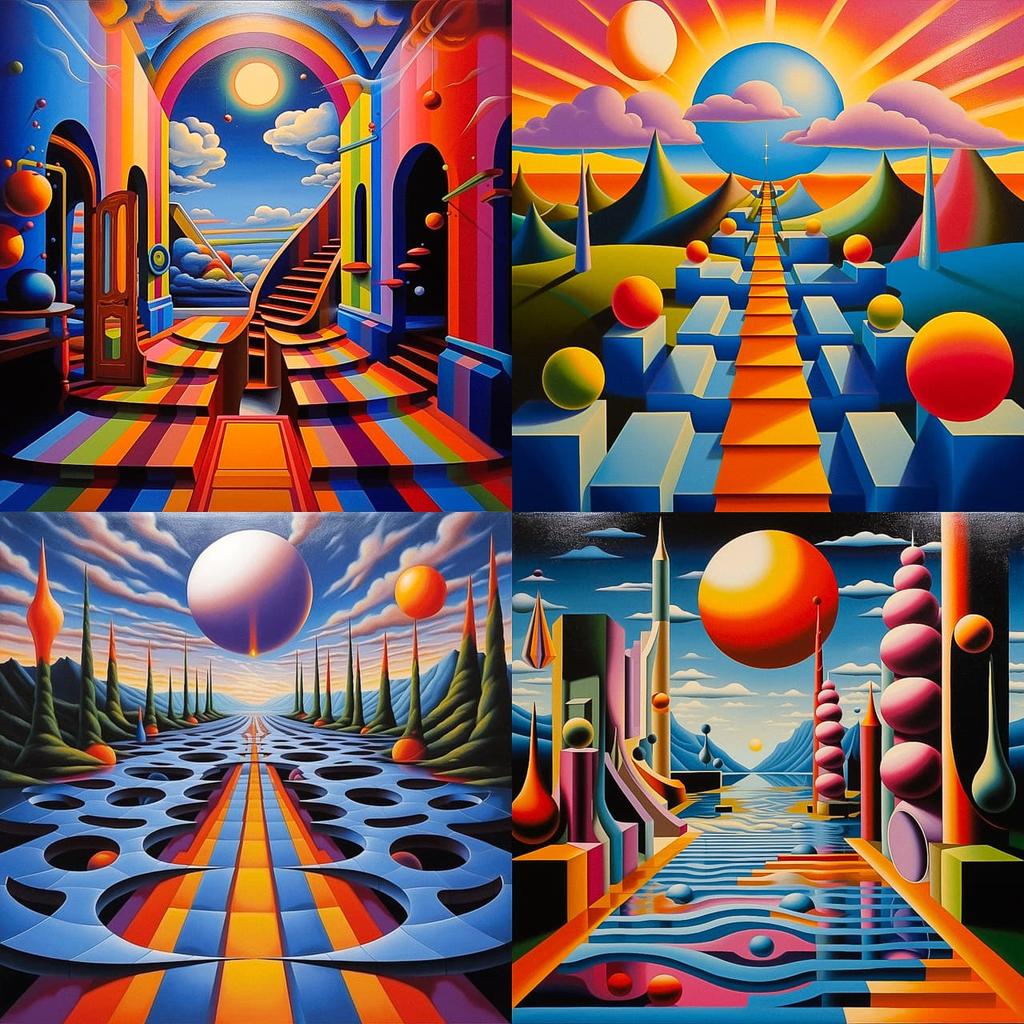 Alan Kenny style, Midjourney V5.2, render 1 of 4