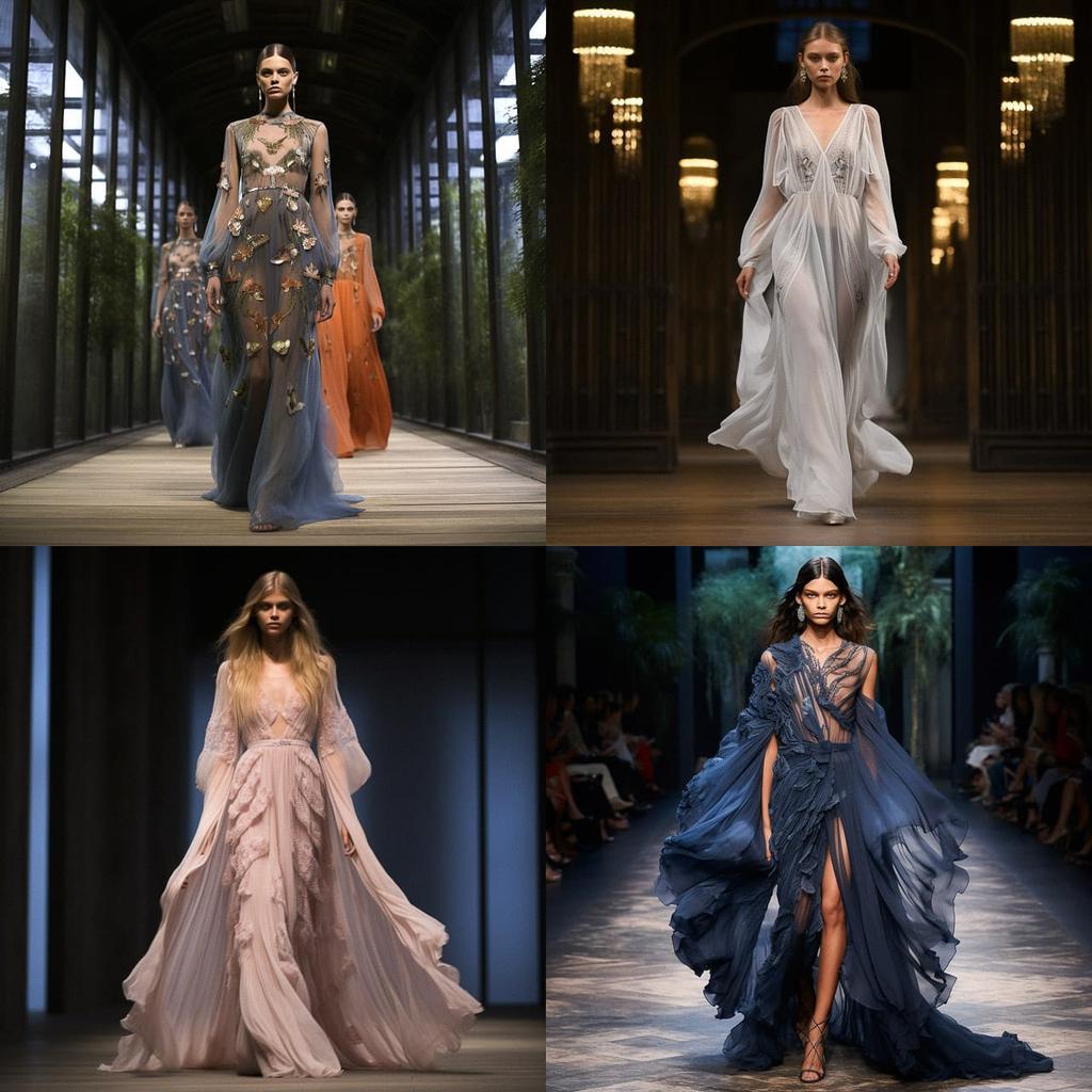 Alberta Ferretti style, Midjourney V5.2, render 1 of 4
