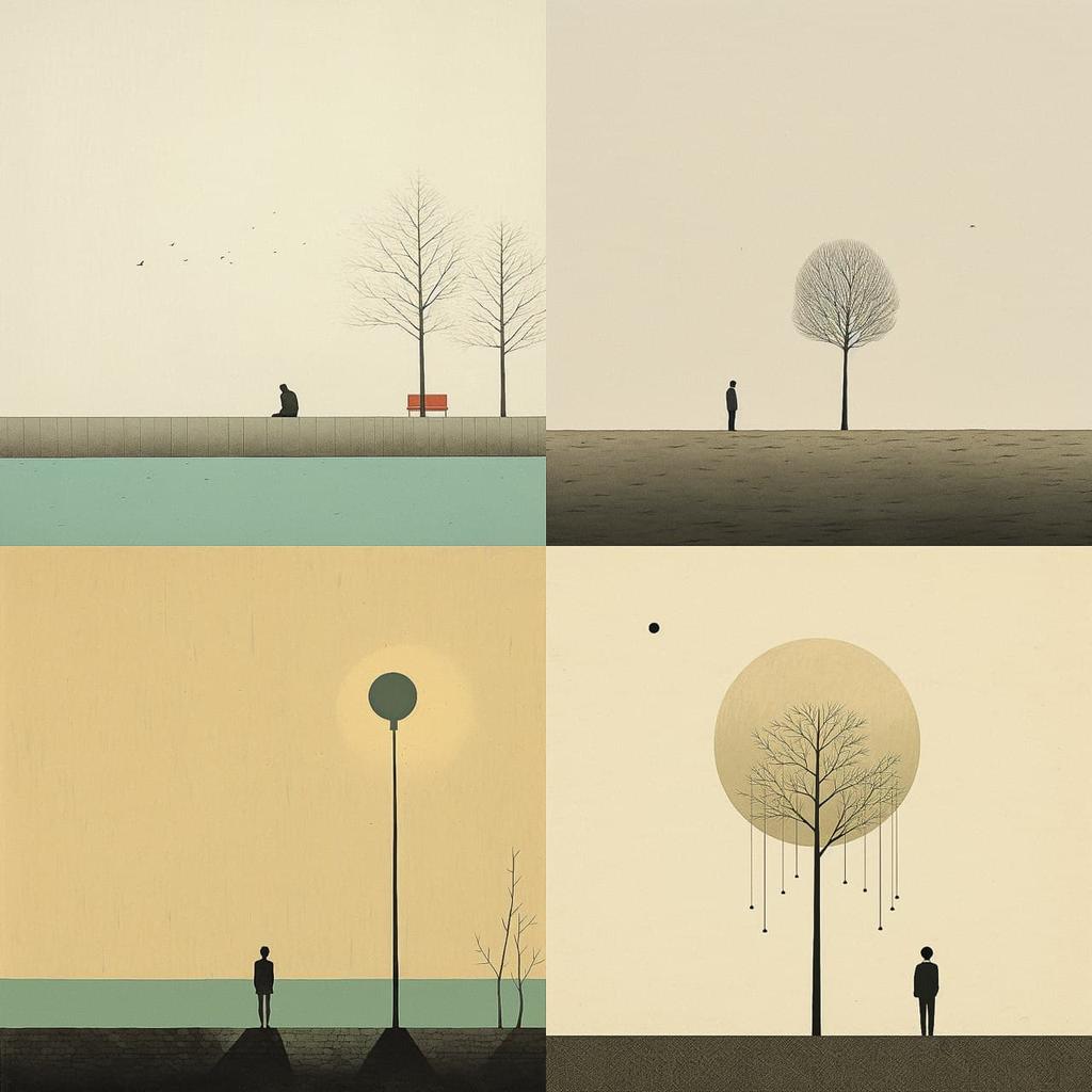 Alessandro Gottardo style, Midjourney V5.2, render 1 of 4
