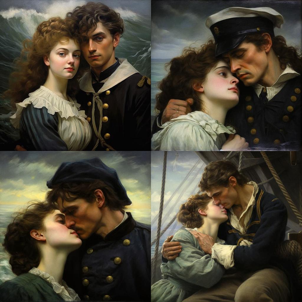 Alfred Guillou style, Midjourney V5.2, render 1 of 4