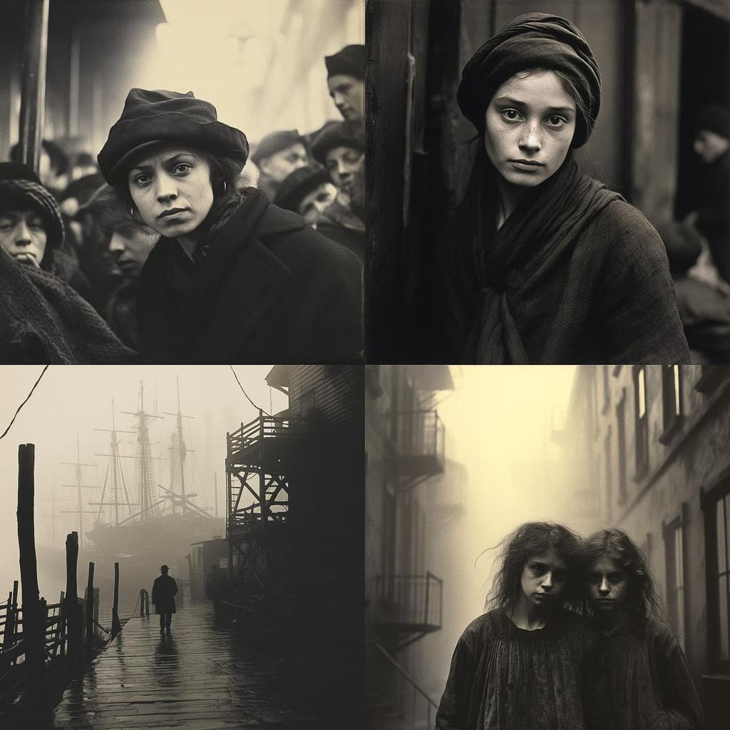 Alfred Stieglitz style, Midjourney V5.2, render 1 of 4