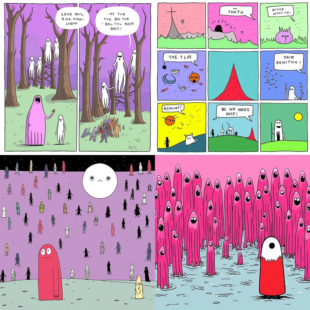 Allie Brosh style, Midjourney V5.2, render 1 of 4