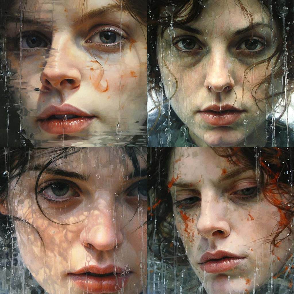 Alyssa Monks style, Midjourney V5.2, render 1 of 4
