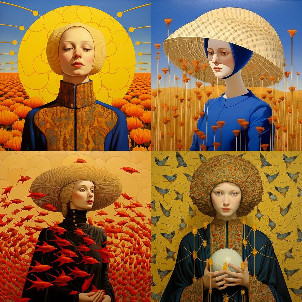 Andrey Remnev style, Midjourney V5.2, render 1 of 4