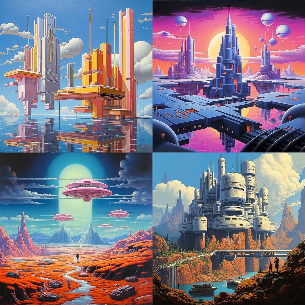 Angus McKie style, Midjourney V5.2, render 1 of 4