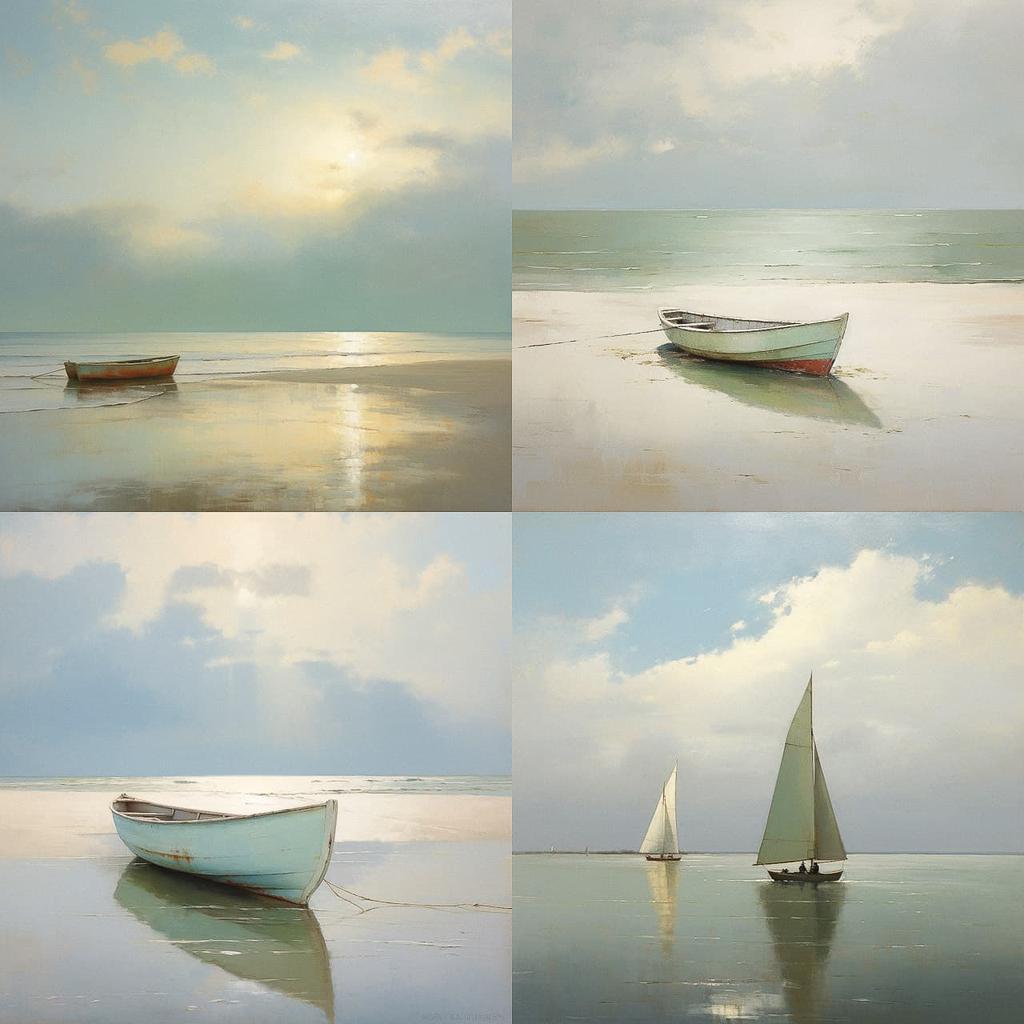 Anne Packard style, Midjourney V5.2, render 1 of 4