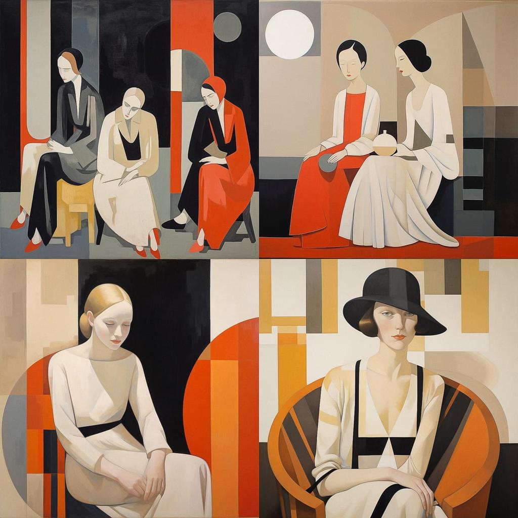 Anne Rothenstein style, Midjourney V5.2, render 1 of 4