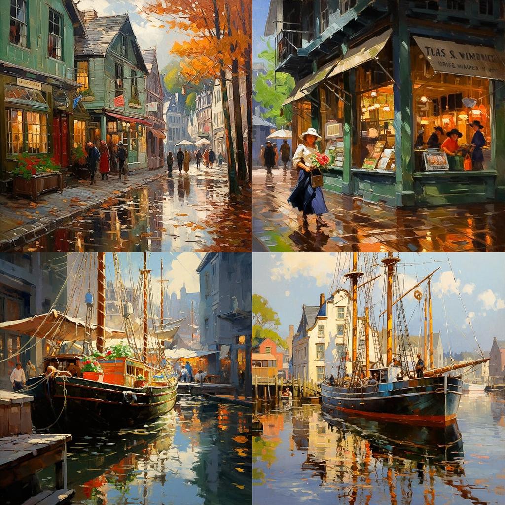 Anthony Thieme style, Midjourney V5.2, render 1 of 4