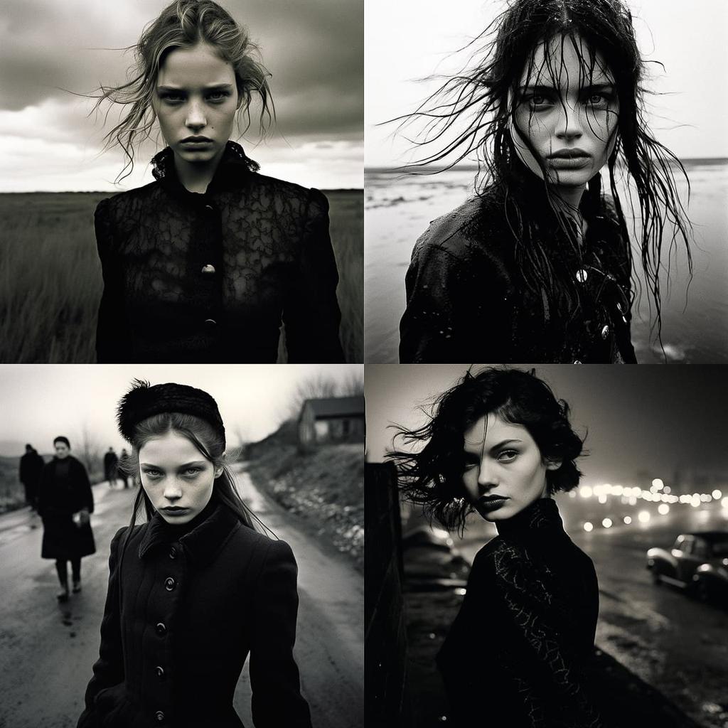 Anton Corbijn style, Midjourney V5.2, render 1 of 4