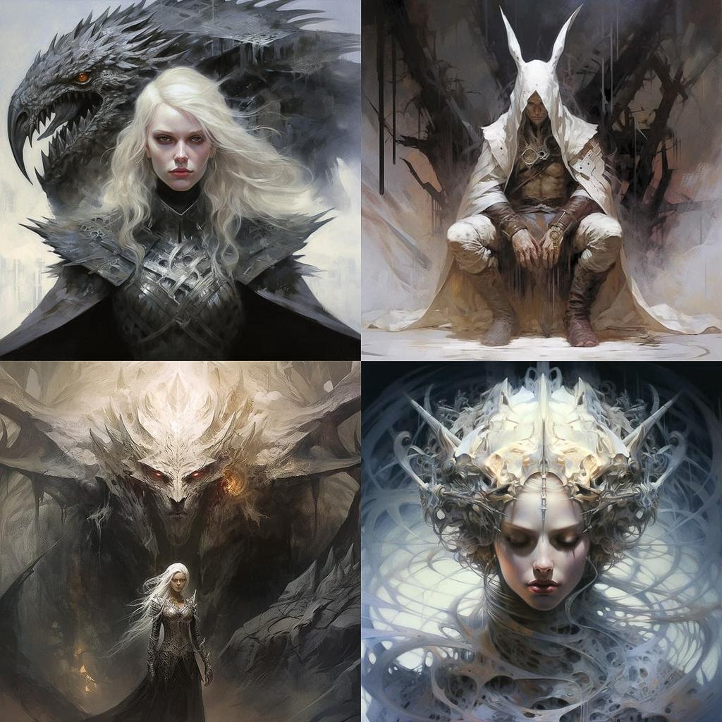 Antonio J. Manzanedo style, Midjourney V5.2, render 1 of 4