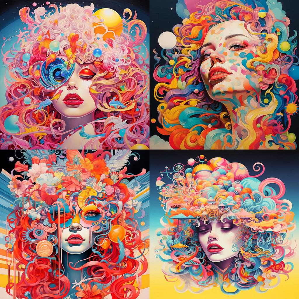Aries Moross style, Midjourney V5.2, render 1 of 4