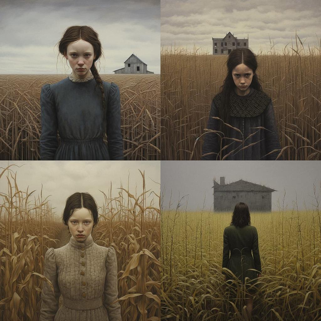 Aron Wiesenfeld style, Midjourney V5.2, render 1 of 4