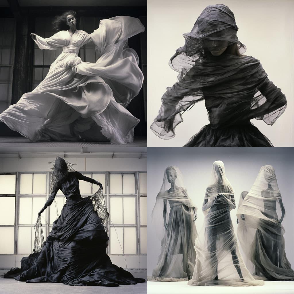 Barbara Chase-Riboud style, Midjourney V5.2, render 1 of 4
