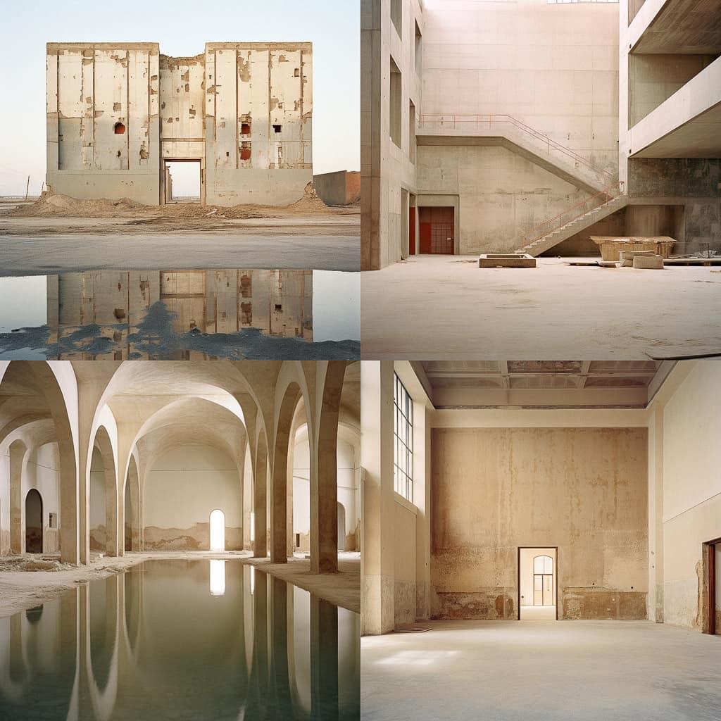 Bas Princen style, Midjourney V5.2, render 1 of 4