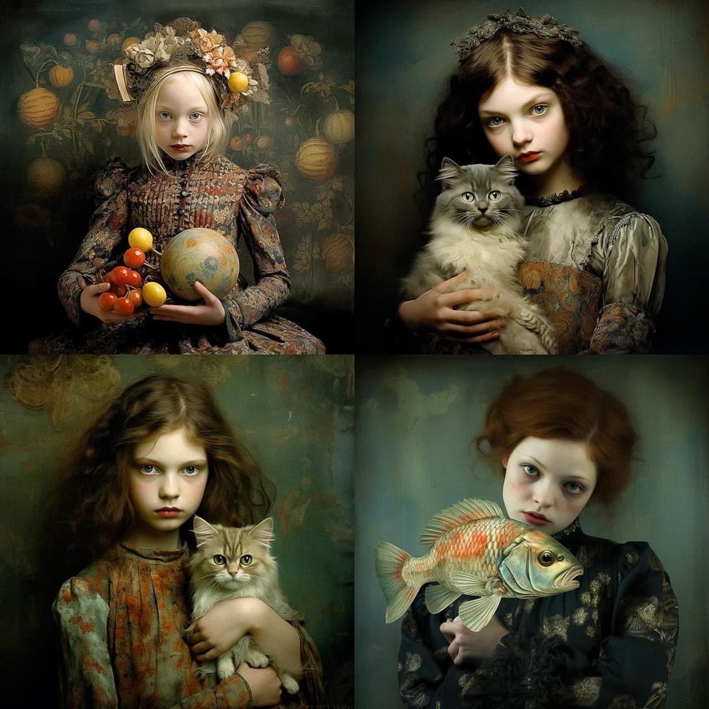 Beth Conklin style, Midjourney V5.2, render 1 of 4