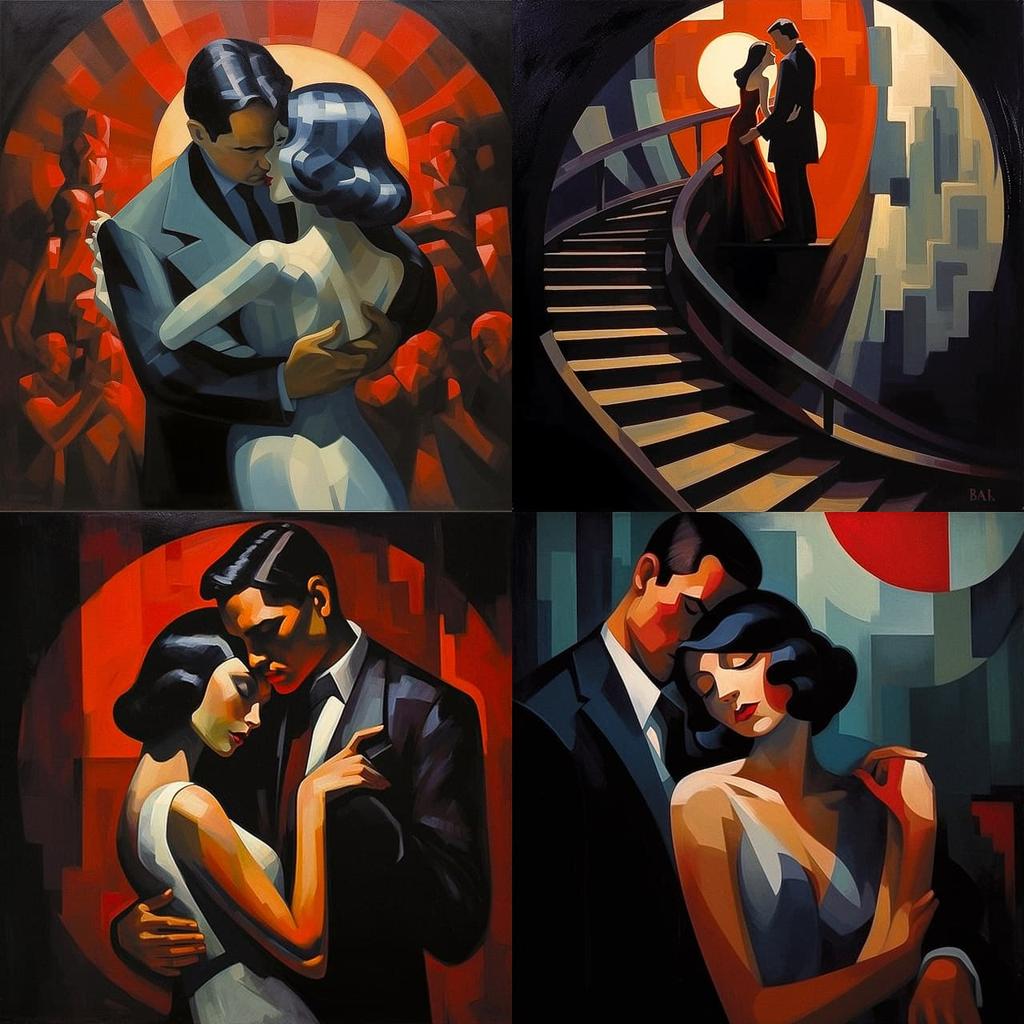 Bill Brauer style, Midjourney V5.2, render 1 of 4