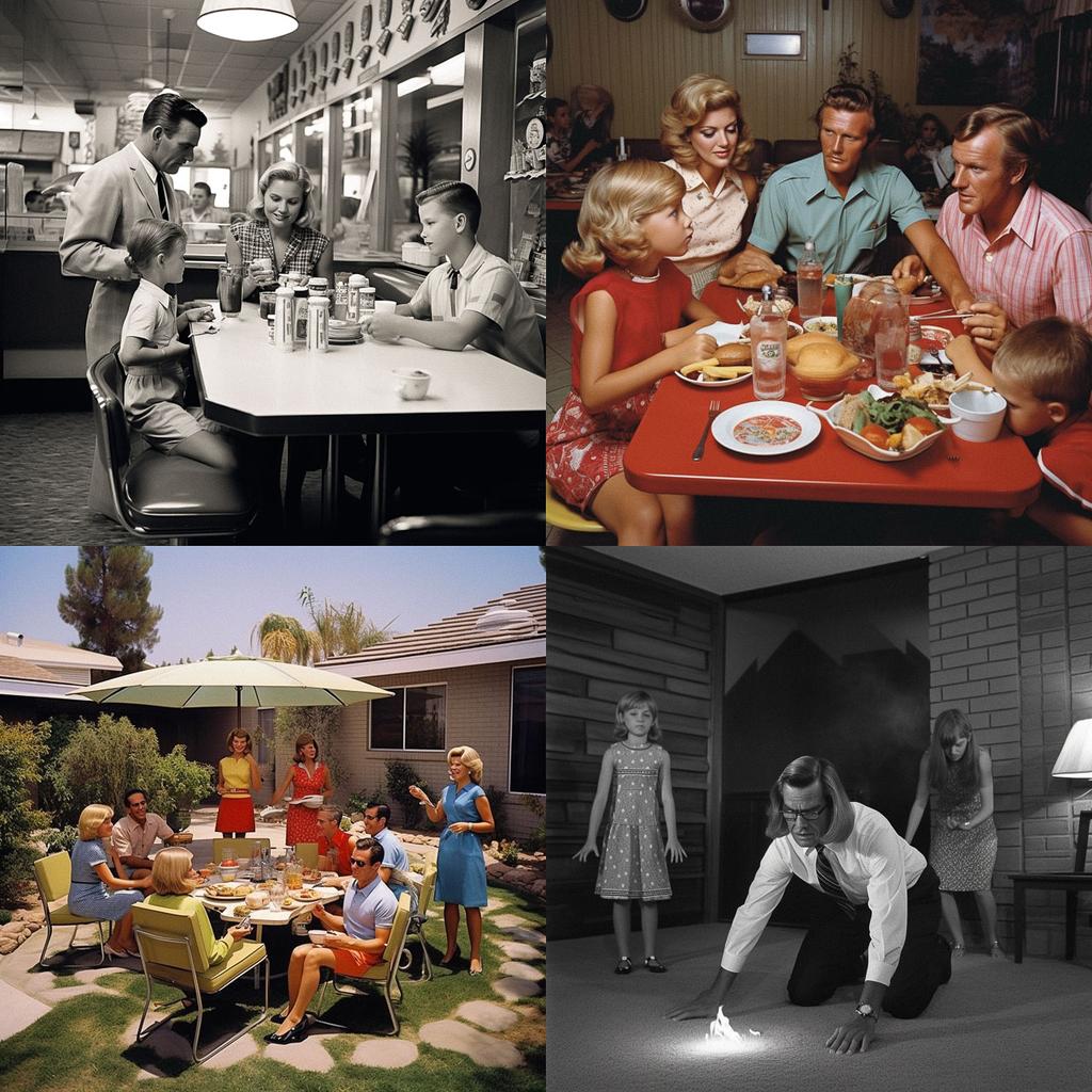 Bill Owens style, Midjourney V5.2, render 1 of 4