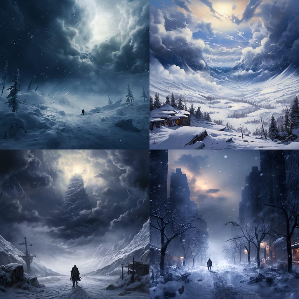 Blizzard style, Midjourney V5.2, render 1 of 4